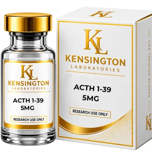 ACTH 1-39 — 5mg lyophilised research peptide vial from Kensington Laboratories Ireland