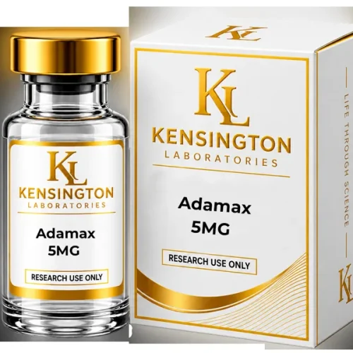 Adamax — 5mg lyophilised research peptide vial from Kensington Laboratories Ireland