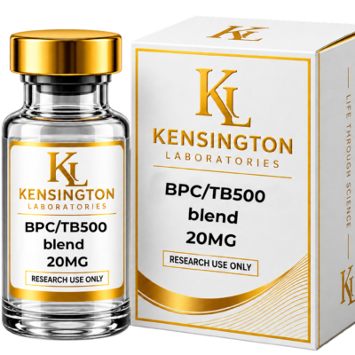 BPC-157 & TB-500 Blend — 20mg lyophilised research peptide vial from Kensington Laboratories Ireland