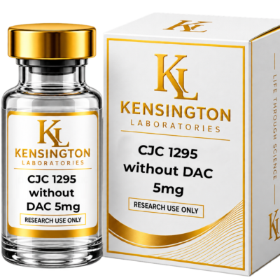 CJC-1295 with DAC — 5mg lyophilised research peptide vial from Kensington Laboratories Ireland
