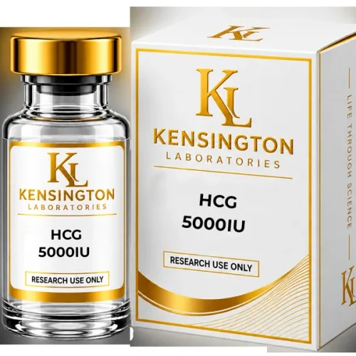 HCG — 5000IU lyophilised research peptide vial from Kensington Laboratories Ireland