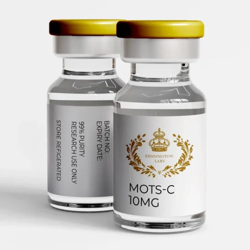 MOTS-c — 10mg lyophilised research peptide vial from Kensington Laboratories Ireland