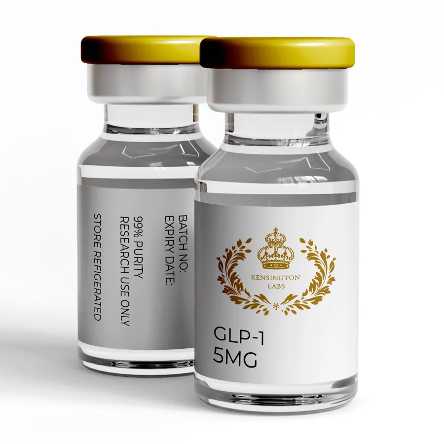 Retatrutide — 5mg lyophilised research peptide vial from Kensington Laboratories Ireland
