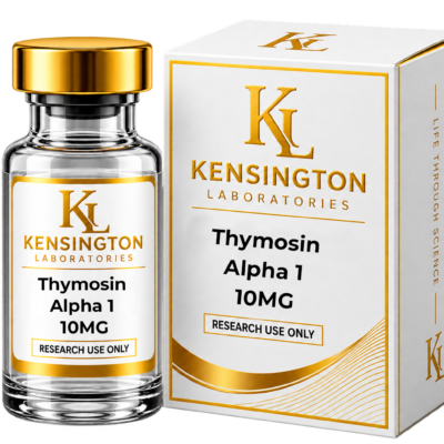 Thymosin Alpha-1 — 10mg lyophilised research peptide vial from Kensington Laboratories Ireland